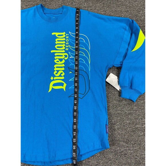 Spirit Jersey Disney Parks Adult Extra Small Blue Neon Long Sleeve Disneyland XS - Picture 5 of 14
